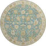 Dalyn Hatay HY2 Teal Rug round rug