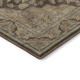 Dalyn Hatay HY3 Chocolate Rug corner detail