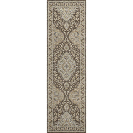 Dalyn Hatay HY3 Chocolate Rug runner rug