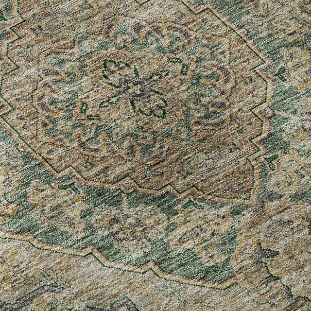 Dalyn Hatay HY3 Emerald Rug color swatch