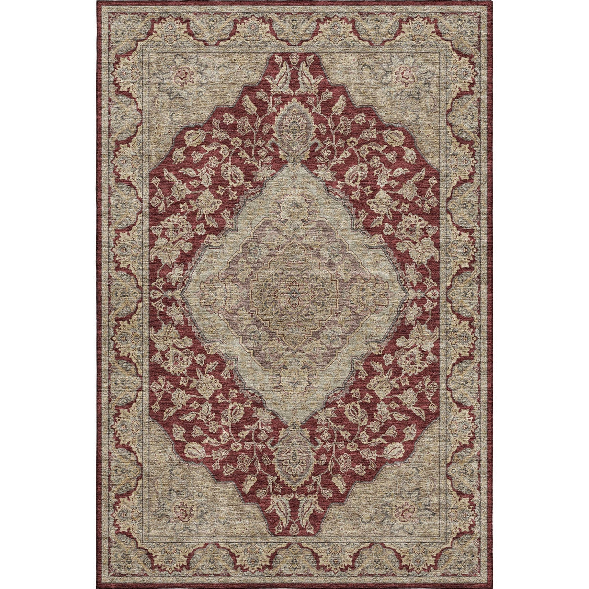 Dalyn Hatay HY3 Garnet Rug main image