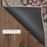 Dalyn Hatay HY3 Garnet Rug backing detail