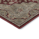 Dalyn Hatay HY3 Garnet Rug corner detail