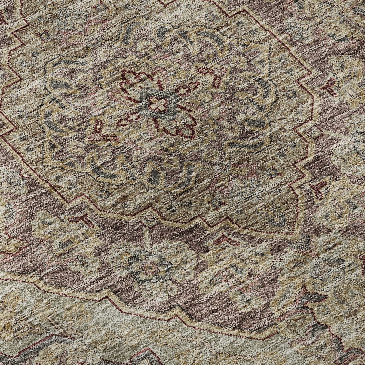 Dalyn Hatay HY3 Garnet Rug color swatch