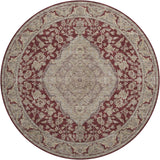Dalyn Hatay HY3 Garnet Rug round rug