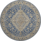 Dalyn Hatay HY3 Navy Rug round rug