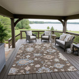 Dalyn Hatay HY4 Chocolate Rug outdoor lifestyle image