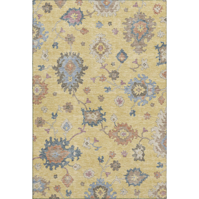 Dalyn Hatay HY4 Gold Rug main image
