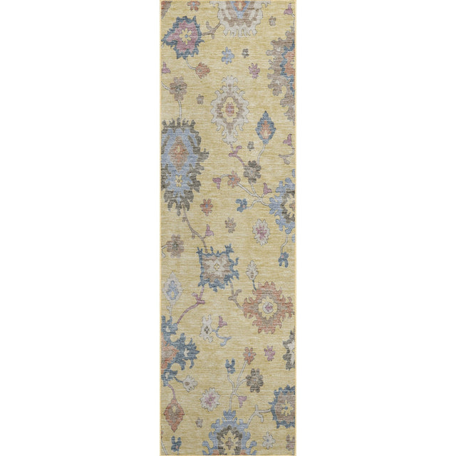 Dalyn Hatay HY4 Gold Rug runner rug