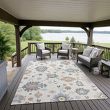 Dalyn Hatay HY4 Ivory Rug outdoor lifestyle image