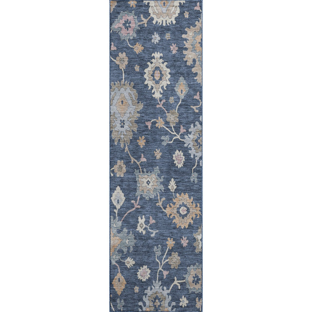 Dalyn Hatay HY4 Navy Rug runner rug