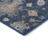 Dalyn Hatay HY4 Navy Rug corner detail