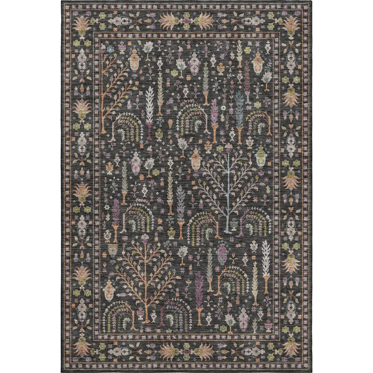 Dalyn Hatay HY5 Black Rug main image