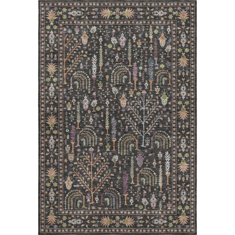 Dalyn Hatay HY5 Black Rug main image