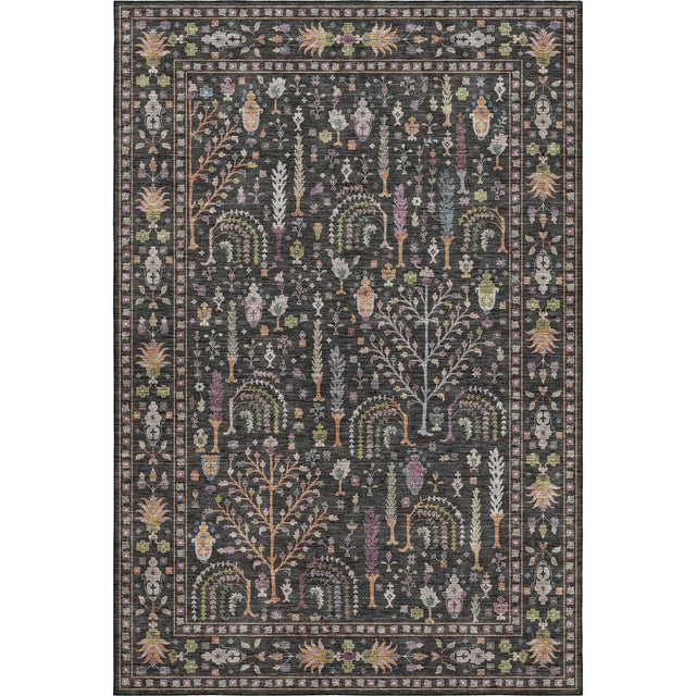 Dalyn Hatay HY5 Black Rug main image