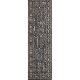 Dalyn Hatay HY5 Black Rug runner rug