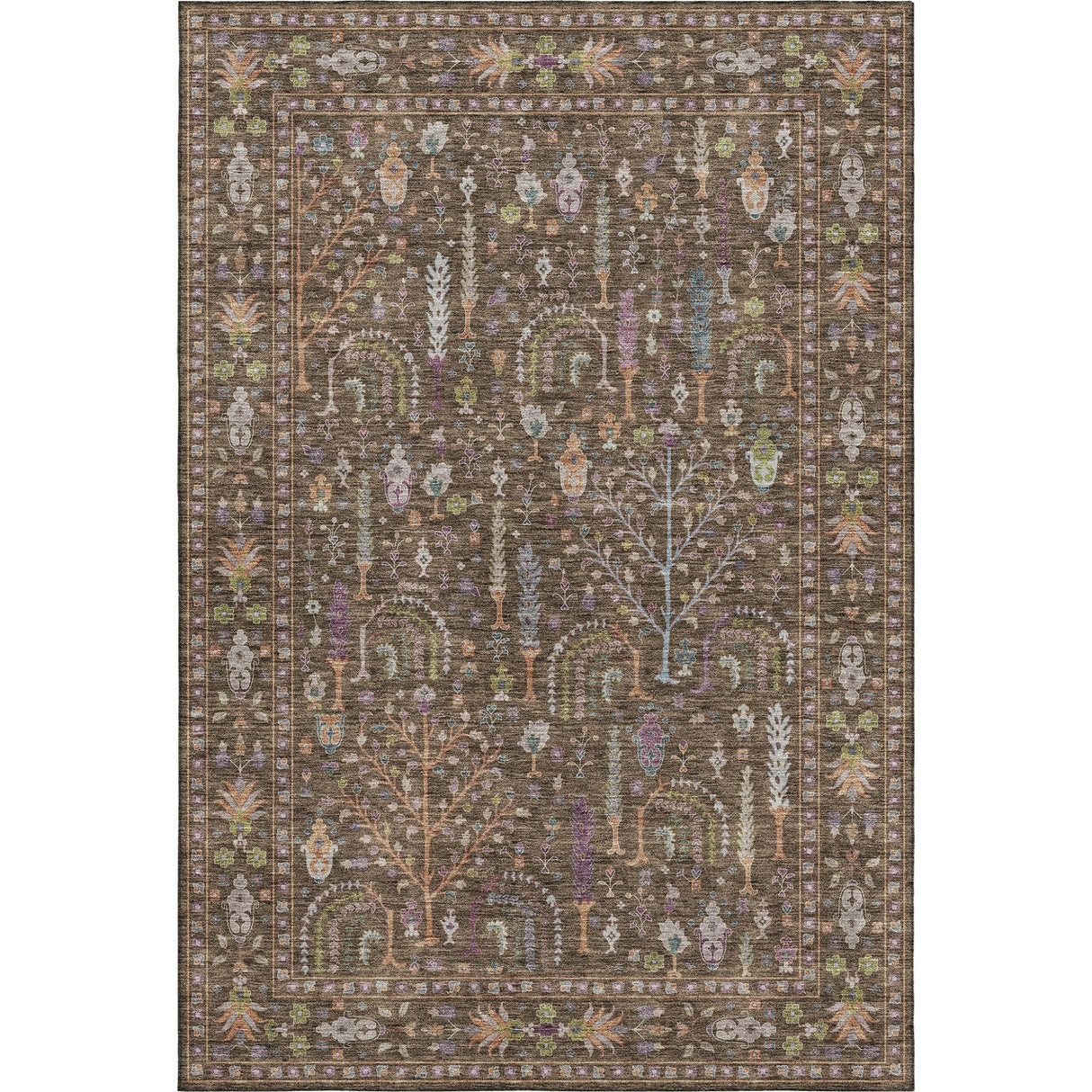 Dalyn Hatay HY5 Brown Rug main image