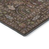 Dalyn Hatay HY5 Brown Rug corner detail