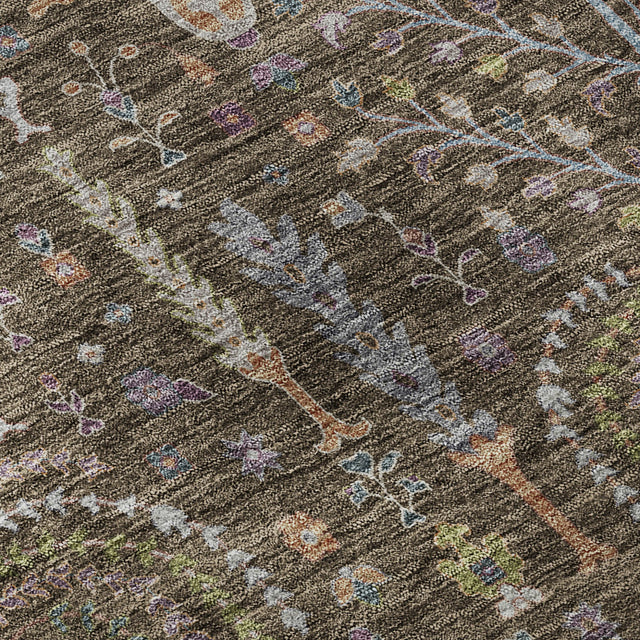 Dalyn Hatay HY5 Brown Rug color swatch