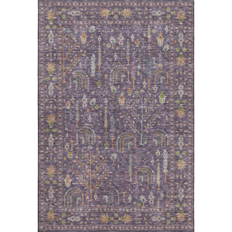 Dalyn Hatay HY5 Eggplant Rug main image