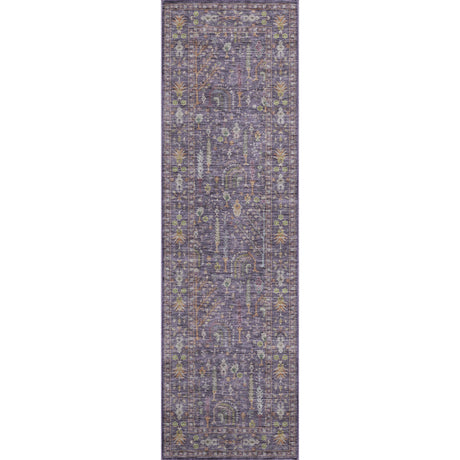 Dalyn Hatay HY5 Eggplant Rug runner rug