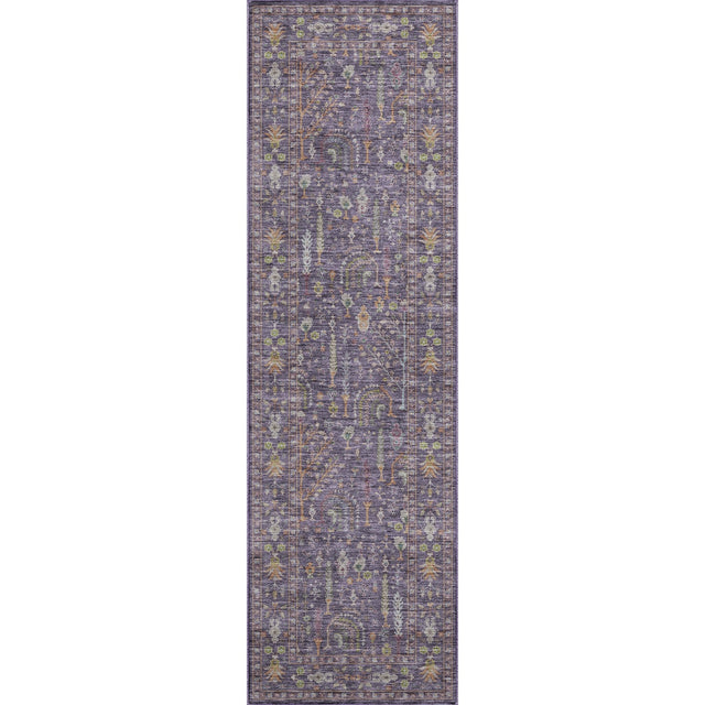 Dalyn Hatay HY5 Eggplant Rug runner rug