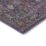 Dalyn Hatay HY5 Eggplant Rug corner detail