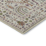 Dalyn Hatay HY5 Ivory Rug corner detail