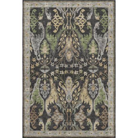 Dalyn Hatay HY6 Black Rug main image