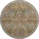 Dalyn Hatay HY6 Copper Rug round rug