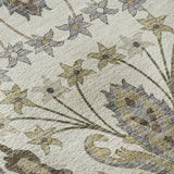 Dalyn Hatay HY6 Ivory Rug color swatch