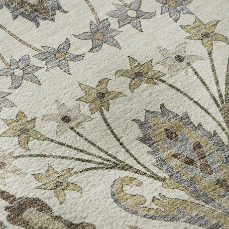 Dalyn Hatay HY6 Ivory Rug color swatch