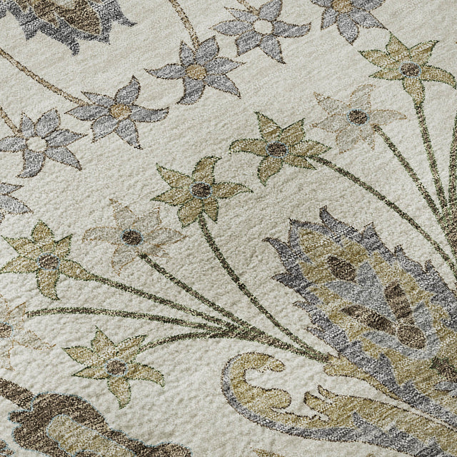 Dalyn Hatay HY6 Ivory Rug color swatch