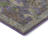 Dalyn Hatay HY6 Purple Rug corner detail