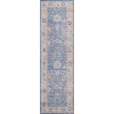 Dalyn Hatay HY7 Blue Rug runner rug