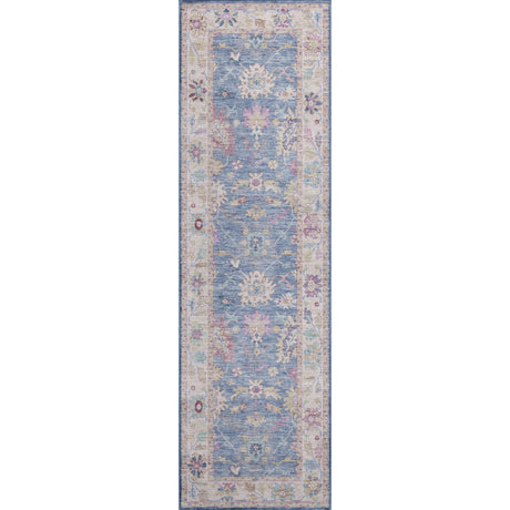 Dalyn Hatay HY7 Blue Rug runner rug