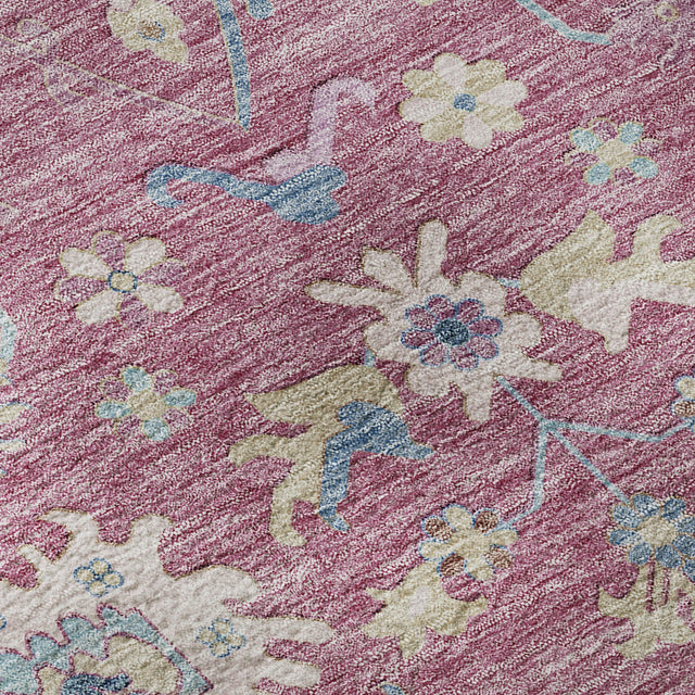 Dalyn Hatay HY7 Pink Rug color swatch