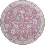 Dalyn Hatay HY7 Pink Rug round rug