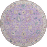 Dalyn Hatay HY7 Purple Rug round rug