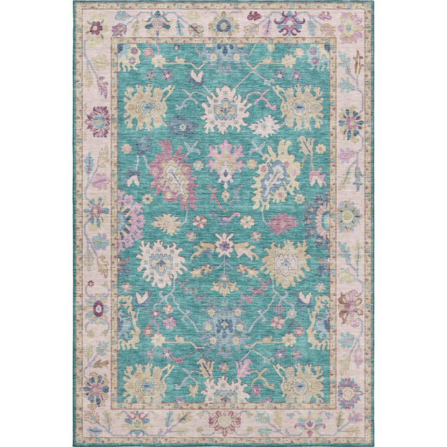 Dalyn Hatay HY7 Teal Rug main image