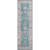 Dalyn Hatay HY7 Teal Rug runner rug