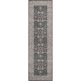 Dalyn Hatay HY8 Black Rug runner rug