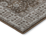 Dalyn Hatay HY8 Chocolate Rug corner detail