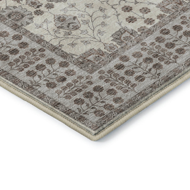 Dalyn Hatay HY8 Ivory Rug corner detail