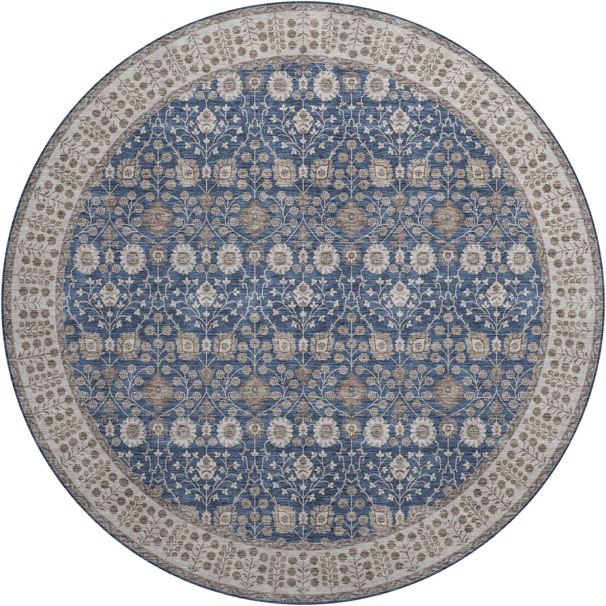 Dalyn Hatay HY8 Navy Rug round rug