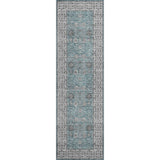 Dalyn Hatay HY8 Teal Rug runner rug