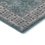 Dalyn Hatay HY8 Teal Rug corner detail