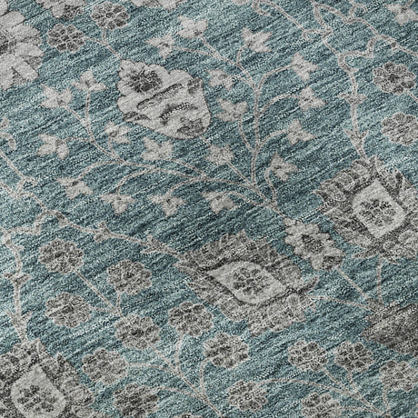 Dalyn Hatay HY8 Teal Rug color swatch