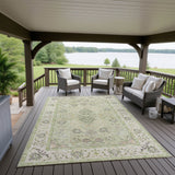 Dalyn Hatay HY9 Aloe Rug outdoor lifestyle image