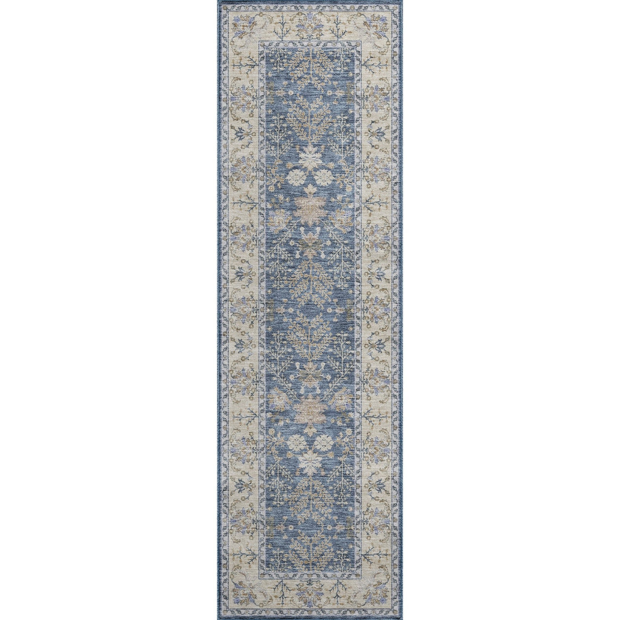 Dalyn Hatay HY9 Blue Rug runner rug